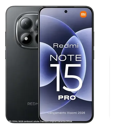 Xiaomi Redmi Note 15 Pro 5g 512gb 12gb Ram ( Global ) C/ Nfc
