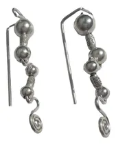 Comprar Aros Plata, Plata Fina Ley 925, Aros Trepador, Ajustables