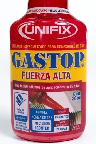  Pegante Adhesivo Gastop 10gr Tubería Cobre