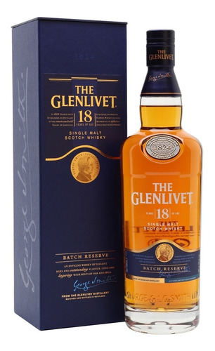 Whisky The Glenlivet 18 Años 700ml. Con Estuche 