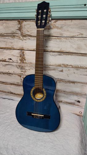 Guitarra Criolla Clásica Niño (usado) Azul (Usado)