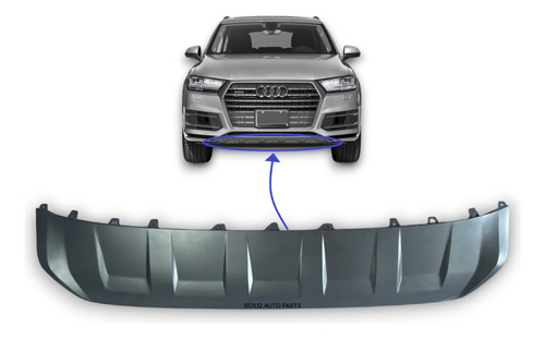 Spoiler Parachoque D Audi Q7 3.0 Tfsi Ambition 2016-2019