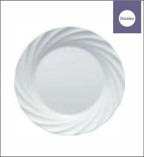 Plato plato de loza Duralex Jogo de prato jasmin 04 pratos