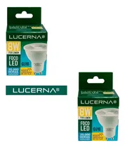 Comprar Bombillo Dicroico Led Lucerna Mr16 Luz Calida 8w Multivoltaj