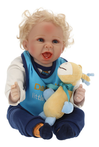 Muñeca Recién Nacida, 55 Cm, Realista, Regalo Para Niños, Bo