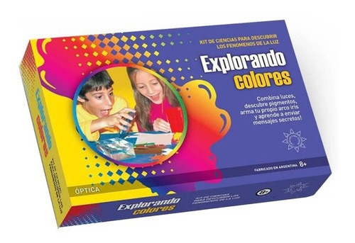 Juego De Mesa Explorando Colores Didáctico Ciencia Para Todo