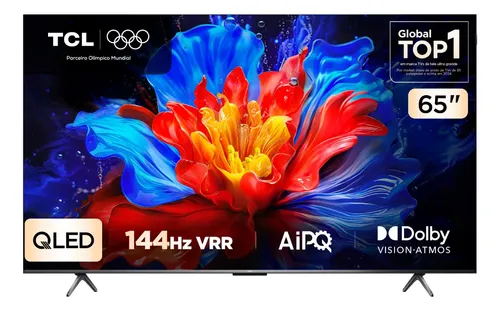 Smart Tv Tcl 65 Qled 4k P8k Wifi Bluetooth Google Tv 65p8k