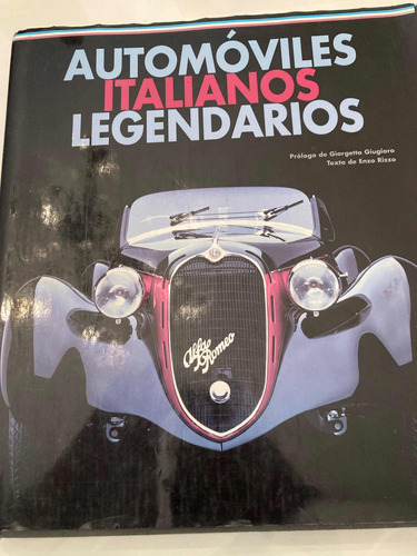 Libro Automóviles Italianos Legendarios Muy Buen Estado