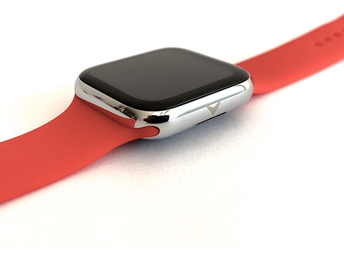 Malla Smart Watch 42 44 Mm Silicona Rojo 4.2 Cm