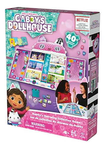 Juego De Mesa Gabbys Dollhouse Juguete Spin Master ;o
