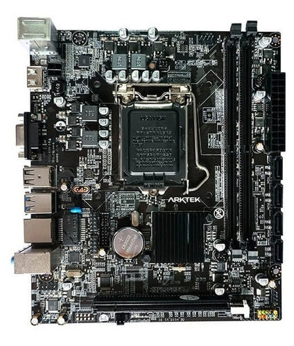Motherboar Arktek-chip Intel Ak-h110m Ddr4 Usb2.0 Hdmi Nuevo