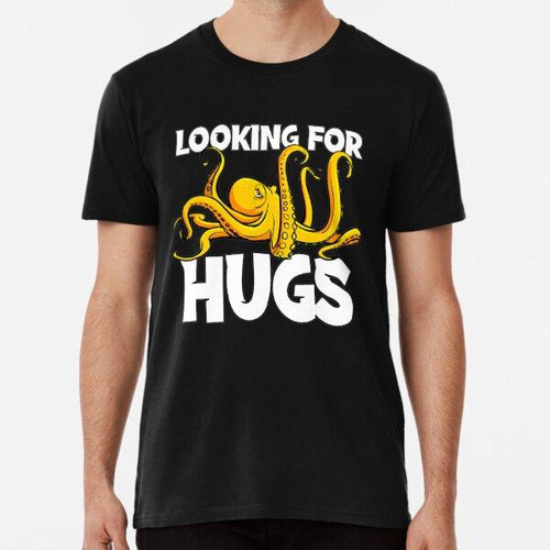 Remera Octopus Free Hugs Hug Kraken Cefalópodo Tentáculo Reg