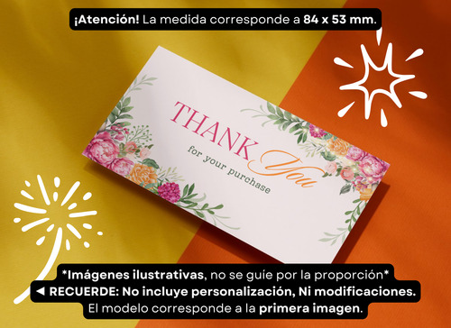 Tarjetas Packaging Emprendedores Tag Negocio Local N27 X10