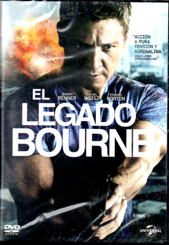 El Legado Bourne (leer) - Dvd Nuevo Original Cerrado - Mcbmi