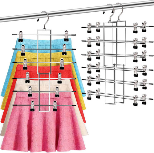 Paquete De 3 Perchas Para Pantalones, Ahorro De Espacio, Org