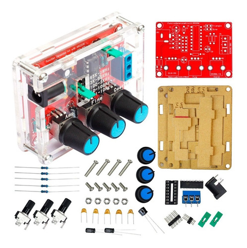 Modulo Generador De Funciones Arbitrarias 1mhz Xr2206 + Case