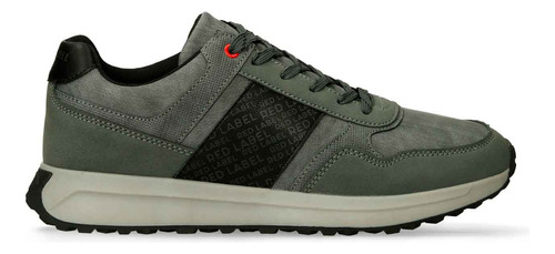 Tenis Casuales Gris Bata Red Label Jake Cor Hombre