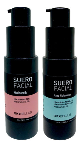 Suero Facial Niacinamida + Hialuronico 30 Ml Biobellus