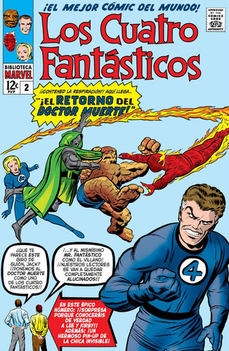 Bibm05 4 Fantasticos 2 1962-63, De Aa.vv.. Editorial Panini Comics En Español