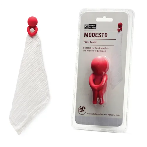 Negocio Modesto Toallero Rojo