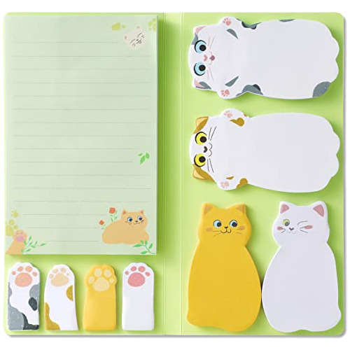 Sticky Notes Set, Hommie Colored Divider Self-stick Jsh6b