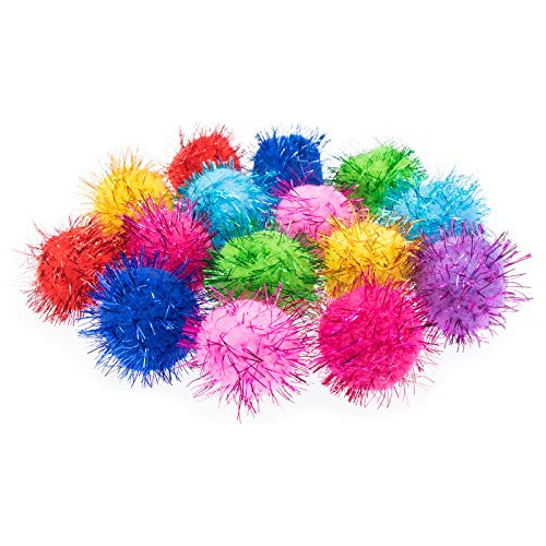 Juego De 30 Pelotas De Chispa De 1.5 Pulgadas Colores S...