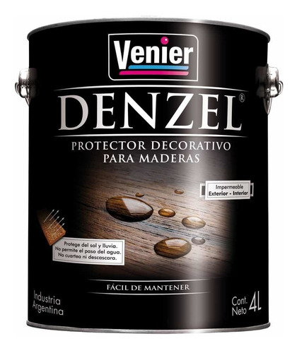 Protector Para Madera Denzel Brillante X 1 Lt