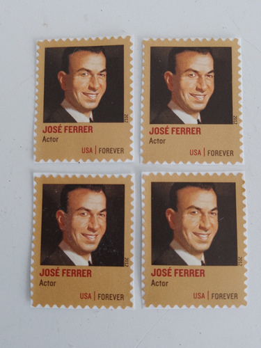 Selo Postal José Ferrer Actor Usa Forever 2012 Usado Ler 