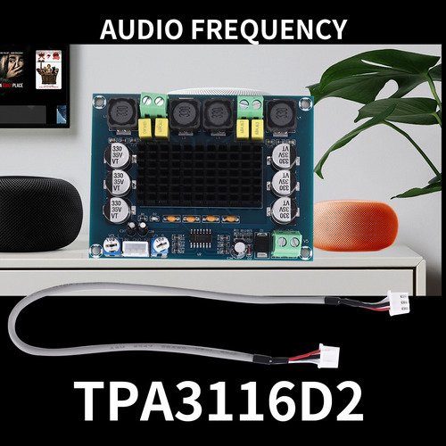 Potencia De Audio Digital Estéreo De Alta Potencia De Doble