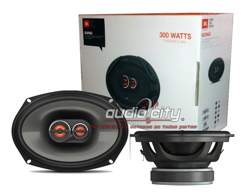 Juego De Bocinas Con Tweeter Jbl Gx963 6x9 3 Vías 300 Watts