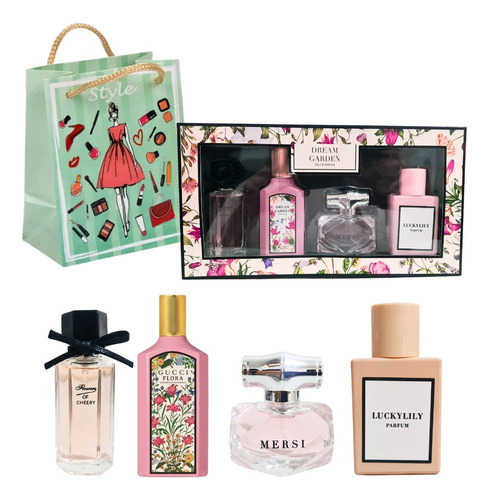 Luckylily Dream Garden Set Eau De Parfum Spray Mujer Mamá