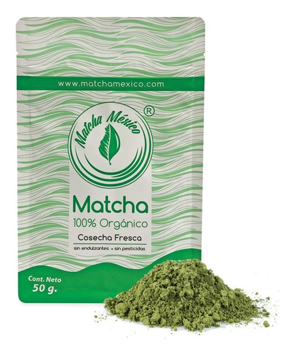 Matcha Orgánico 50g 100% Puro Envío Gratis