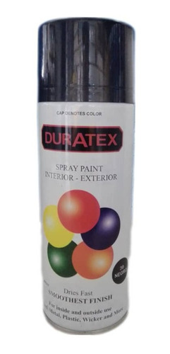 Spray Alta Temperatura Negro Duratex 400 Ml