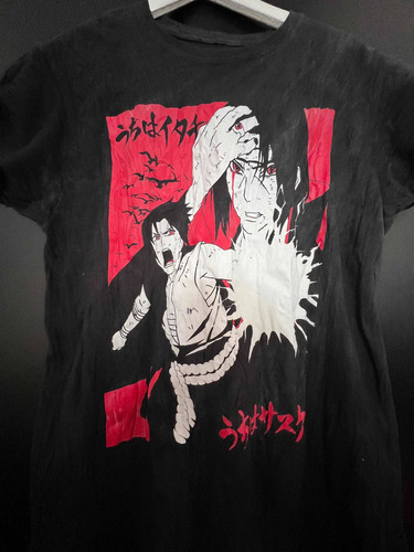 Remera Urban Outfitters Anime Custom Vintaged (Usado)