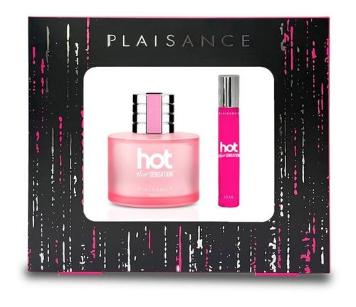 Perfume Hot New Sensation Edp 80 Ml + Roll On Plaisance