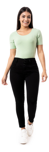 Pantalon Moda Drill Stretch Mujer Leryn