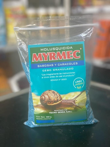 Myrmec  500 Grs. Babosas Y Caracoles-belagro-vte Lopez