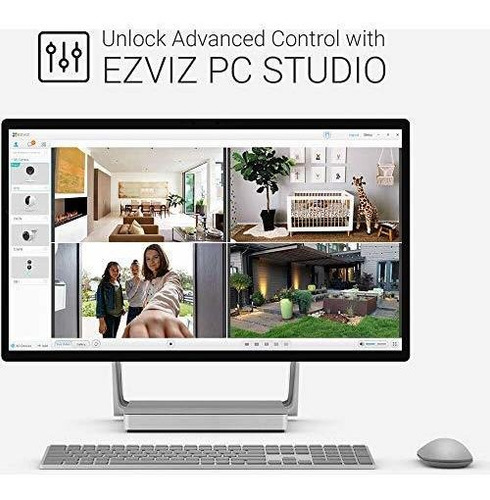 Imagen 8 de 8 de Cámara Con Foco Seguridad Wifi, 1080p Sirena Audio Ezviz