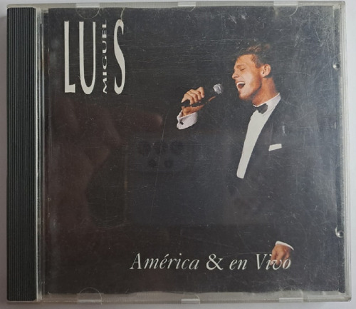 Luis Miguel America & En Vivo Cd Original Año 1992 (Reacondicionado)