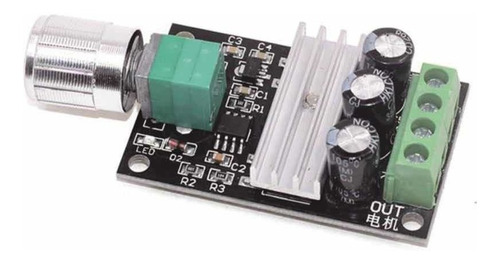 Controlador Pwm Velocidad De Motores Dc 1203b 6-28vdc 3a 30w