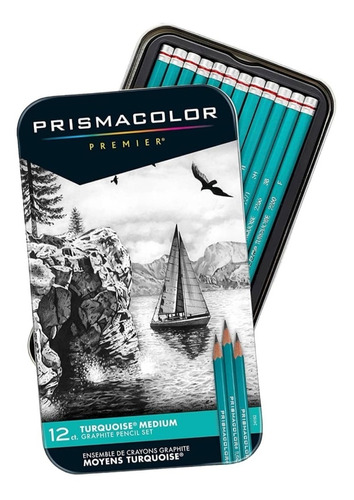 Prismacolor Premiere Lapices De Dibujo Grafito 12 Unidades