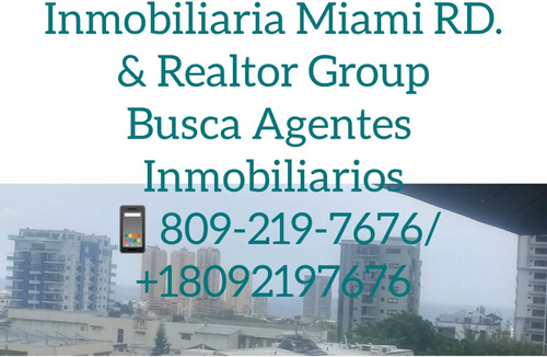 Busco Agente Inmobiliario Con Inmobiliaria Propia