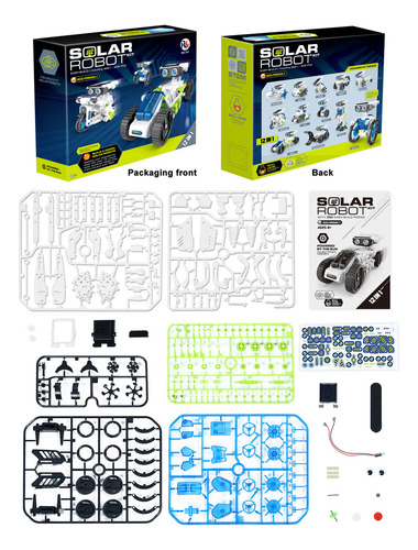 ... Kit De Brinquedos Educativos Science Solar Robot Para Cr
