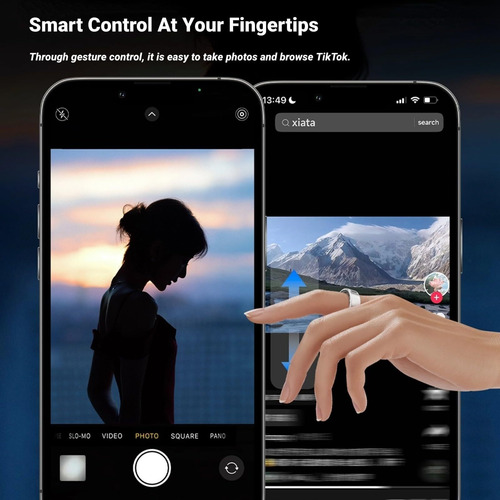 Anillo Inteligente Con Pantalla Led Rastreador De Salud Ip68