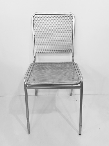 Imagen 3 de 9 de Silla Metalica Chapa Para Bares Interior Exterio Diseño