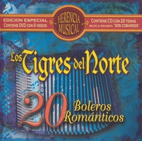 Cd Los Tigres Del Norte - 20 Boleros Románticos