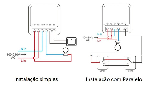 Interruptor Smart Switch Relé Inteligente Wifi 16a Diy Jwcom
