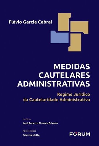 Libro Medidas Cautelares Administrativas De Garcia Cabral Fl