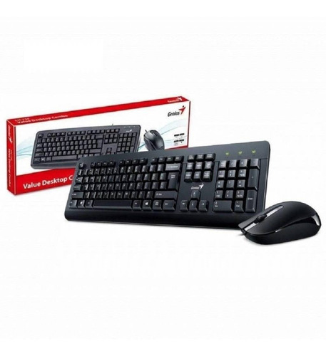 Kit Teclado/mouse Genius Km-160 Usb Alambrico - Otec