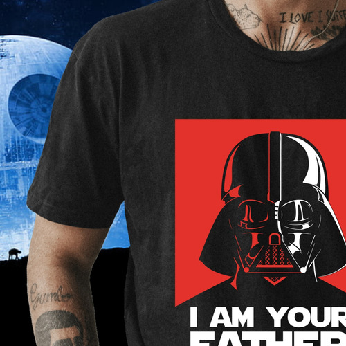 Cl Camiseta Star Wars Darth Vader Camiseta Estampada Geek